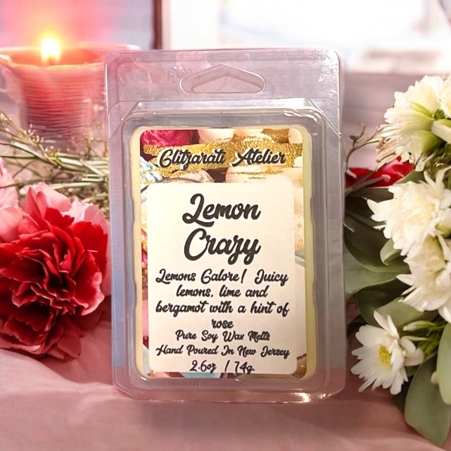 Glitzarati Atelier Maximum Scented Soy Wax Cube Melts - 2.6oz Clamshell