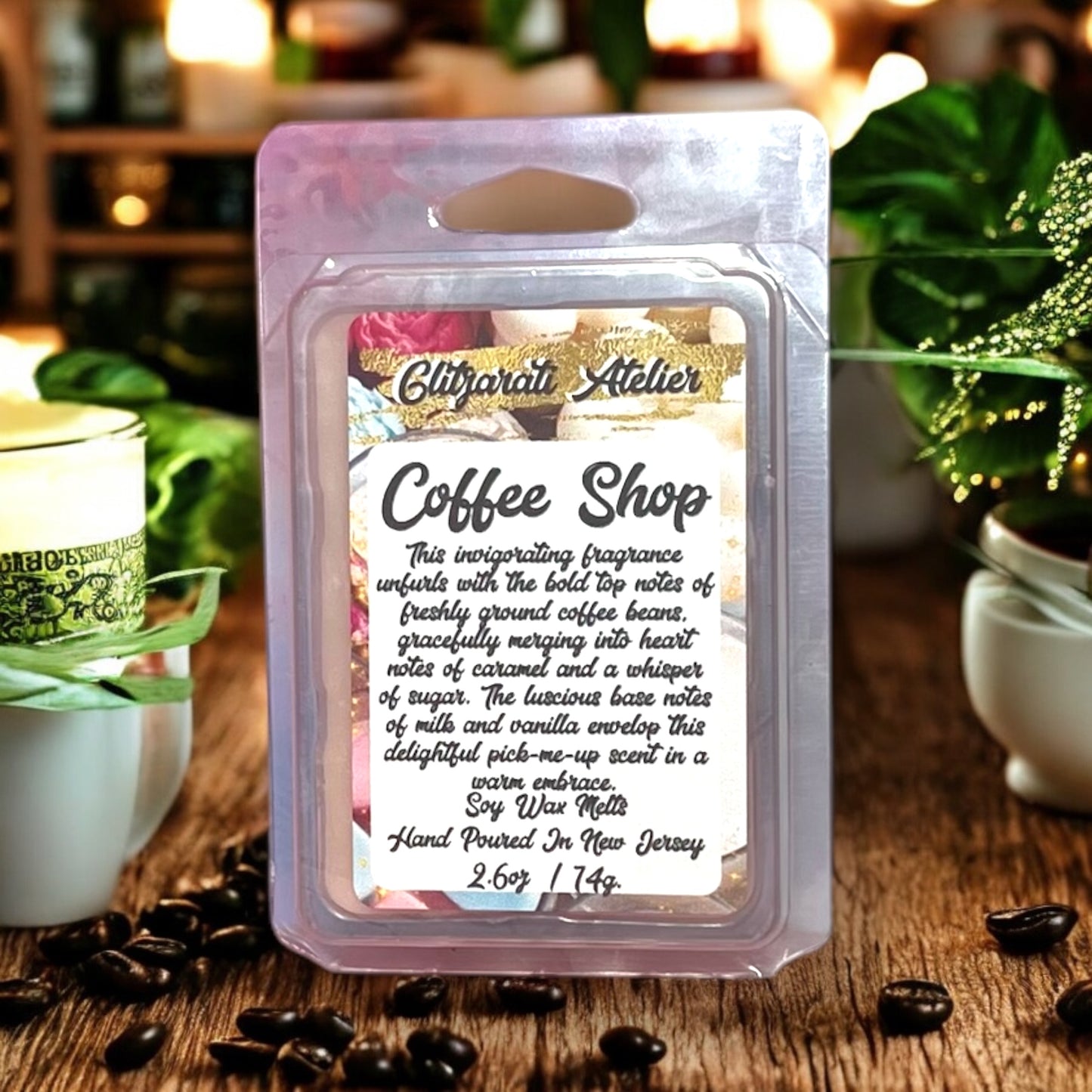 Glitzarati Atelier Maximum Scented Soy Wax Cube Melts - 2.6oz Clamshell