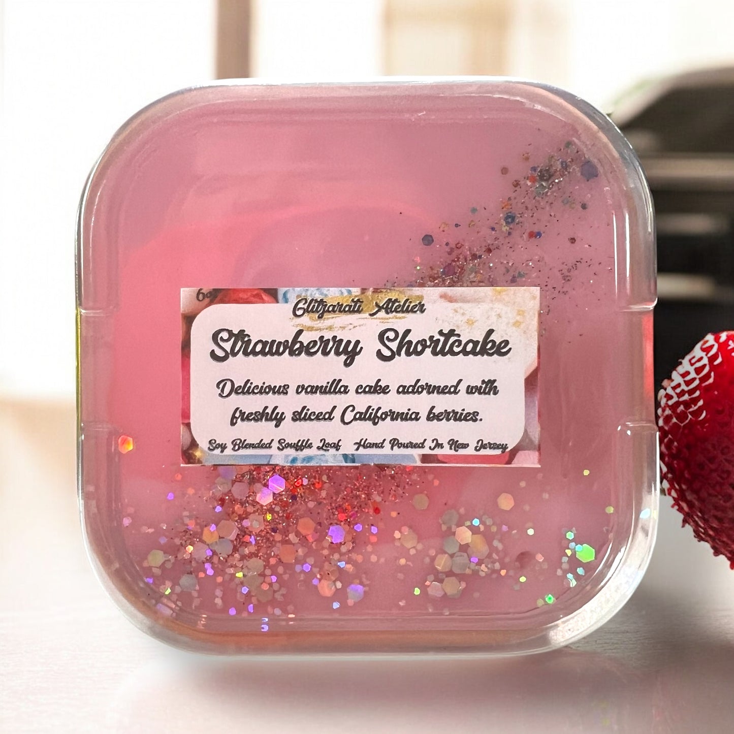 6oz Mini Wickless Wax Loaf | ParaSoy Blend | Glitzarati Atelier
