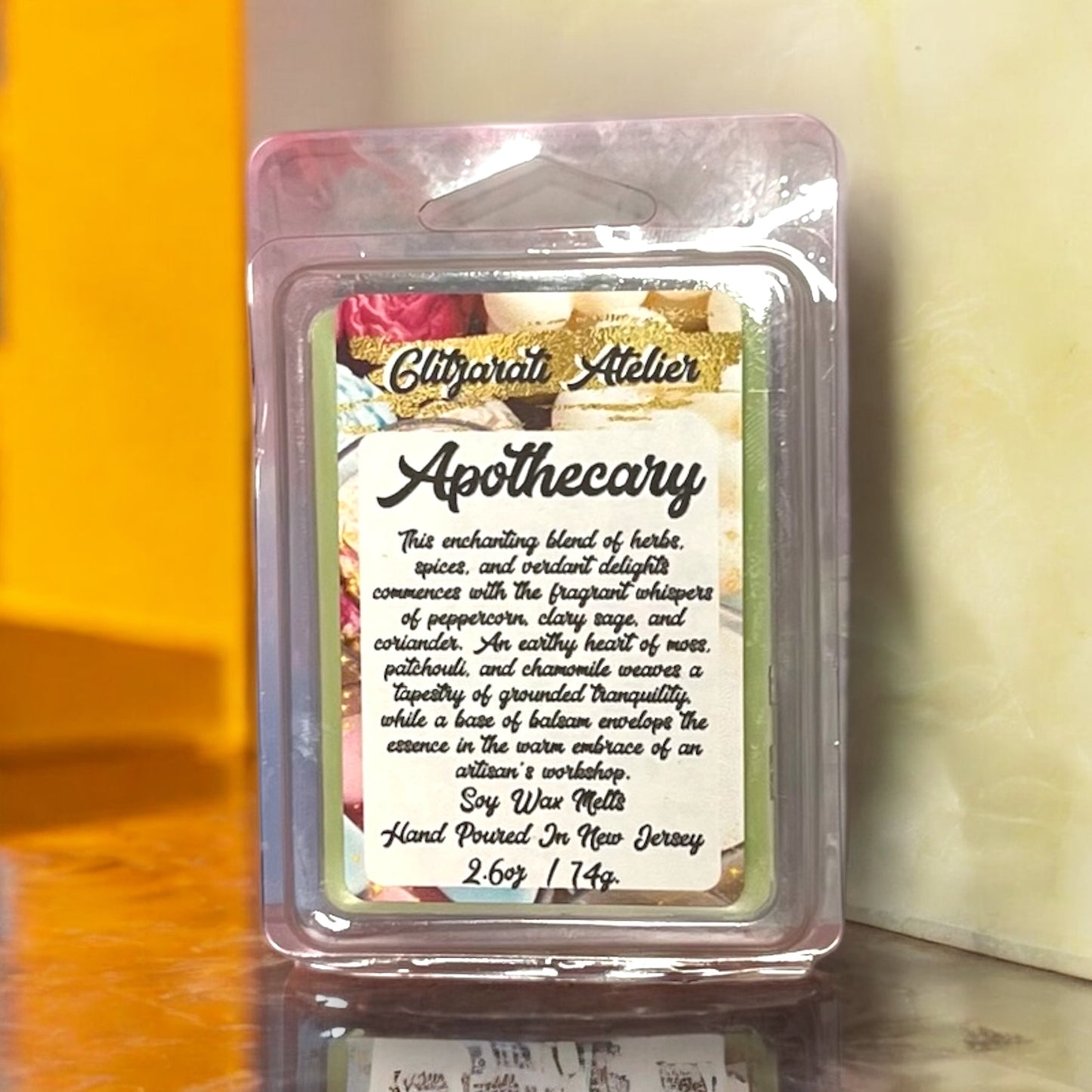 Glitzarati Atelier Maximum Scented Soy Wax Cube Melts - 2.6oz Clamshell