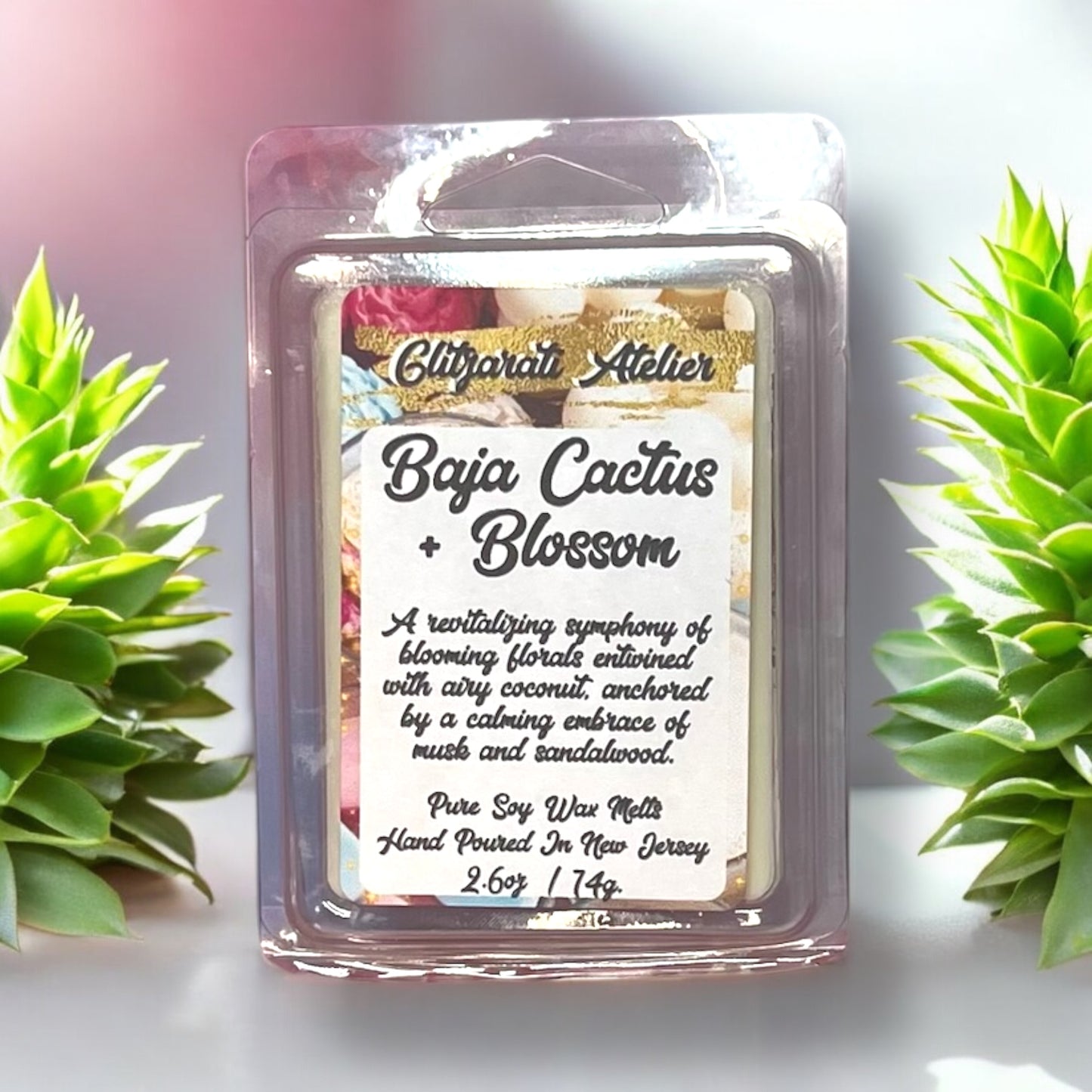 Glitzarati Atelier Maximum Scented Soy Wax Cube Melts - 2.6oz Clamshell