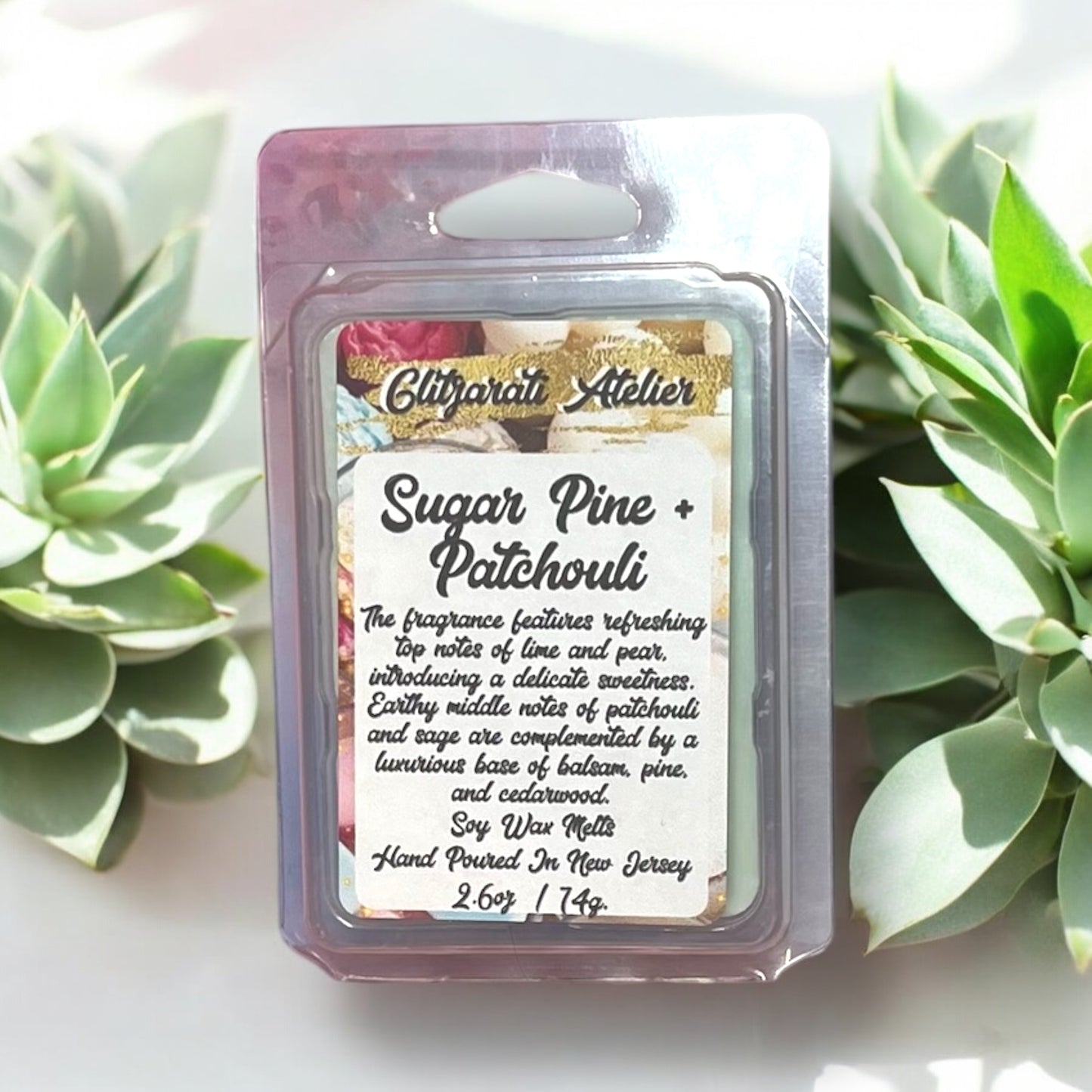 Glitzarati Atelier Maximum Scented Soy Wax Cube Melts - 2.6oz Clamshell