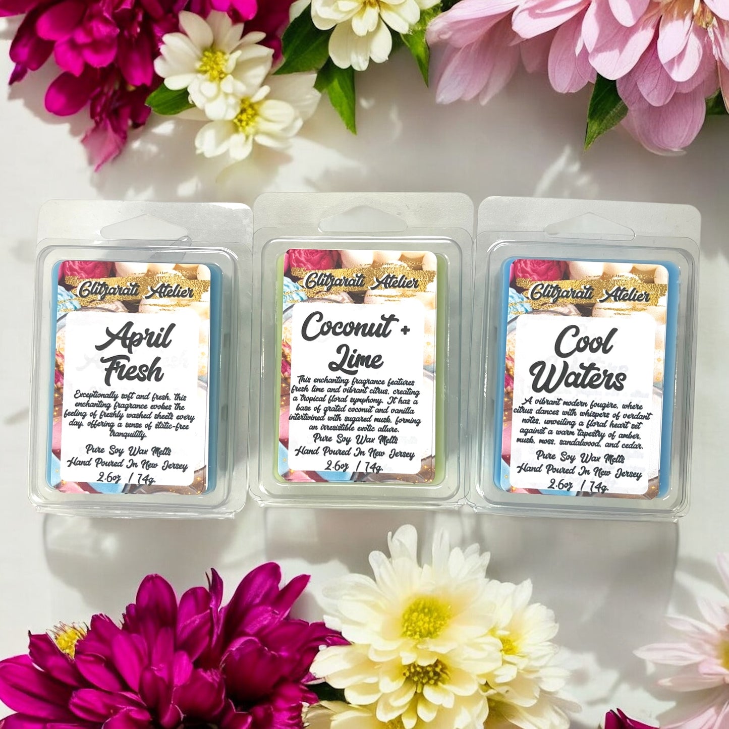 Glitzarati Atelier Maximum Scented Soy Wax Cube Melts - 2.6oz Clamshell