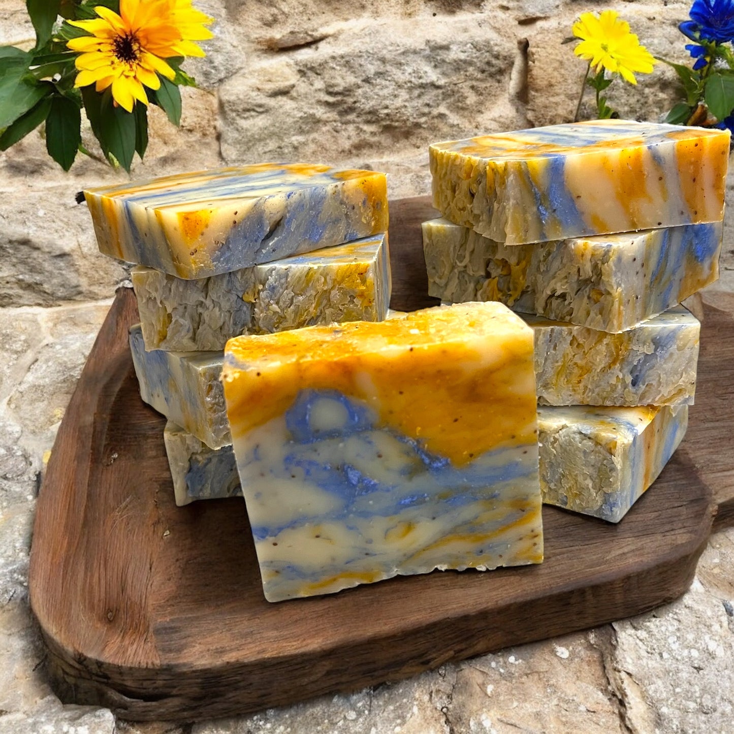 Monkey Farts Soap Bar – Tropical Banana & Bubblegum Blend | Cold Process Vegan Exfoliating Soap | Glitzarati Atelier