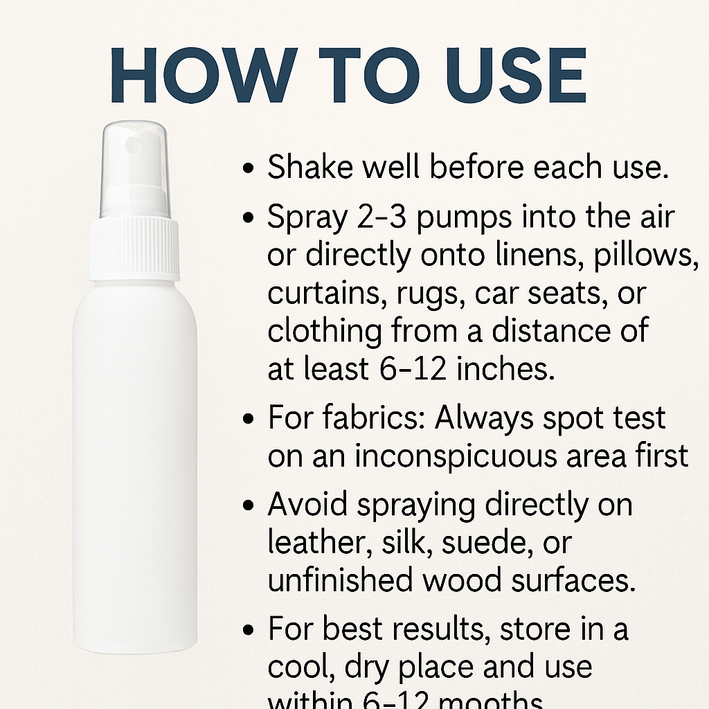 Linen & Room Fine Mist Spray – Man Cave | Natural 2oz Odor Freshener | Glitzarati Atelier