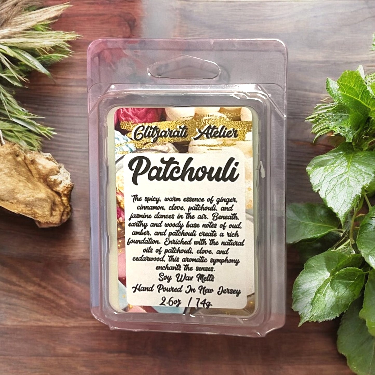 Glitzarati Atelier Maximum Scented Soy Wax Cube Melts - 2.6oz Clamshell