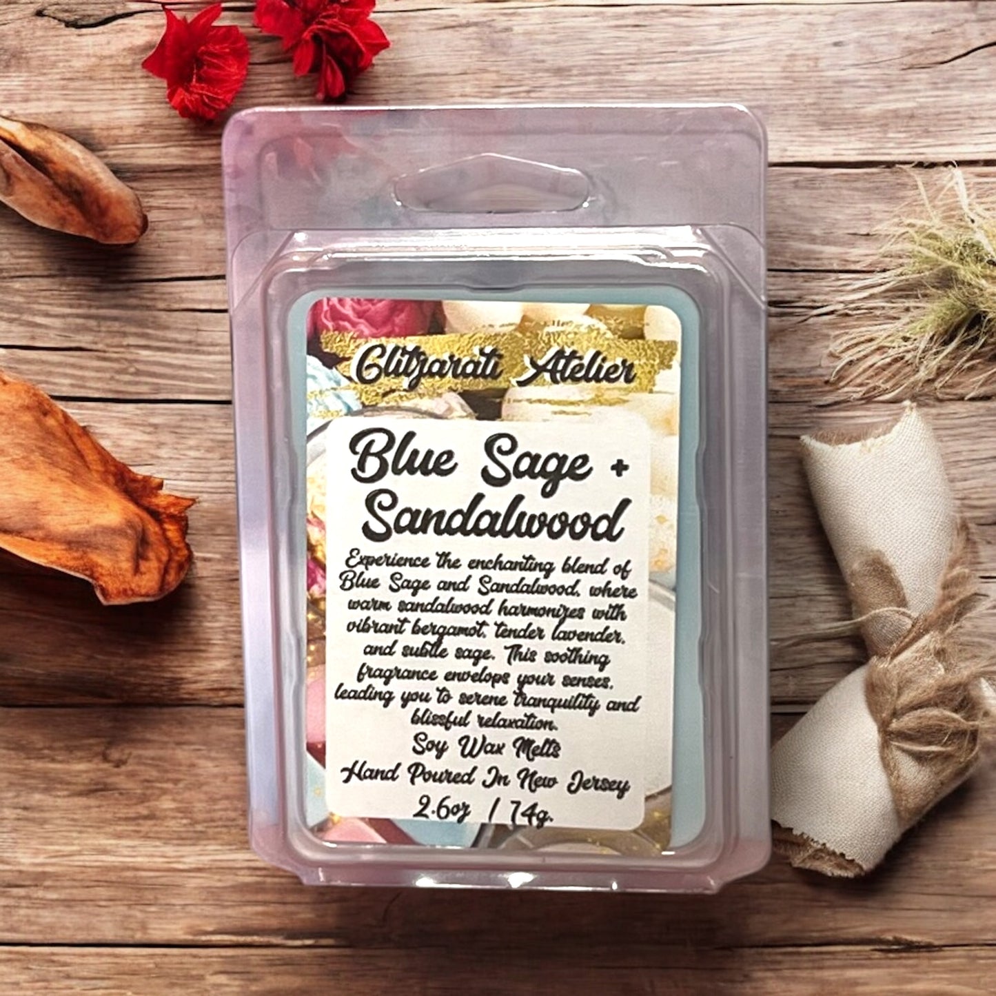 Glitzarati Atelier Maximum Scented Soy Wax Cube Melts - 2.6oz Clamshell