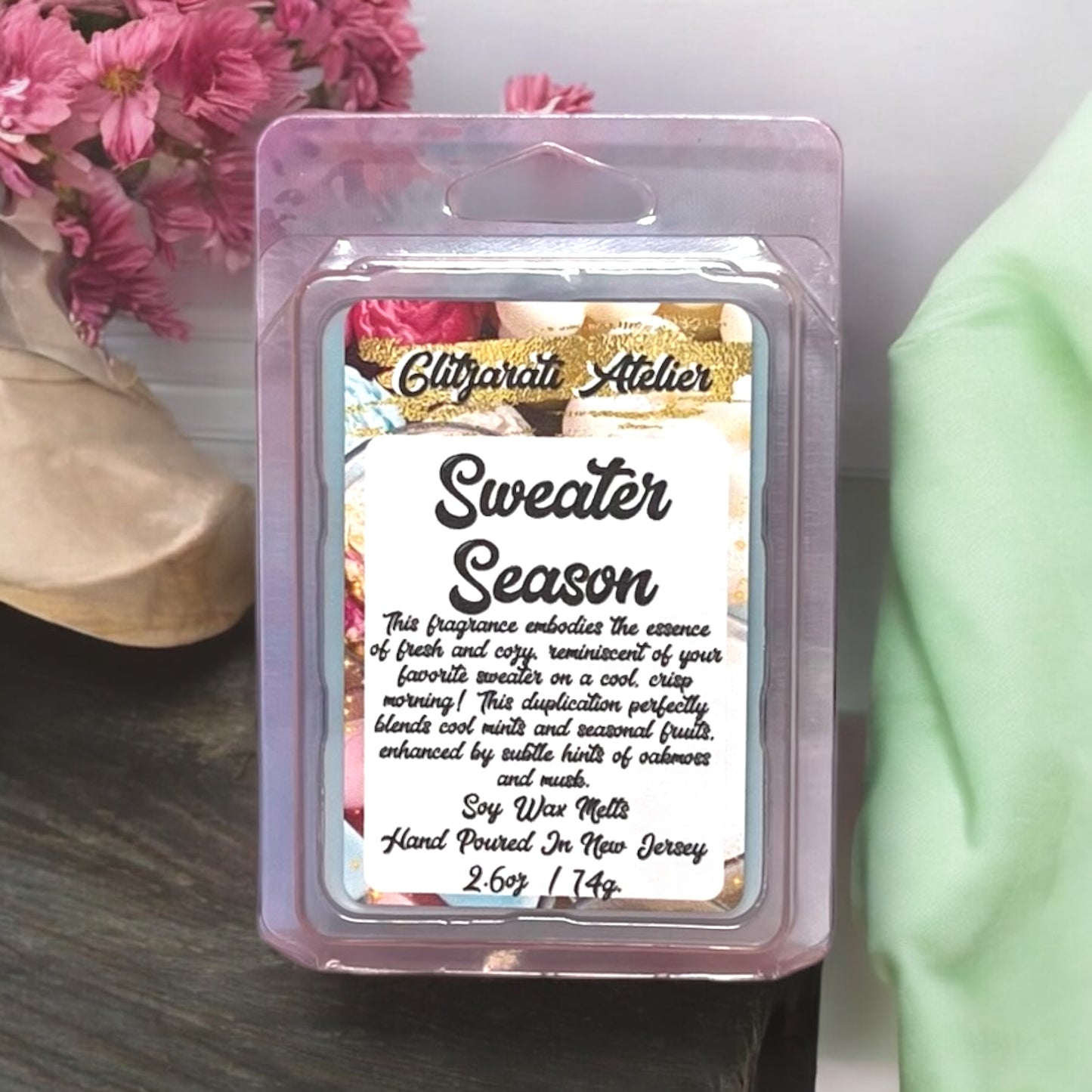 Glitzarati Atelier Maximum Scented Soy Wax Cube Melts - 2.6oz Clamshell