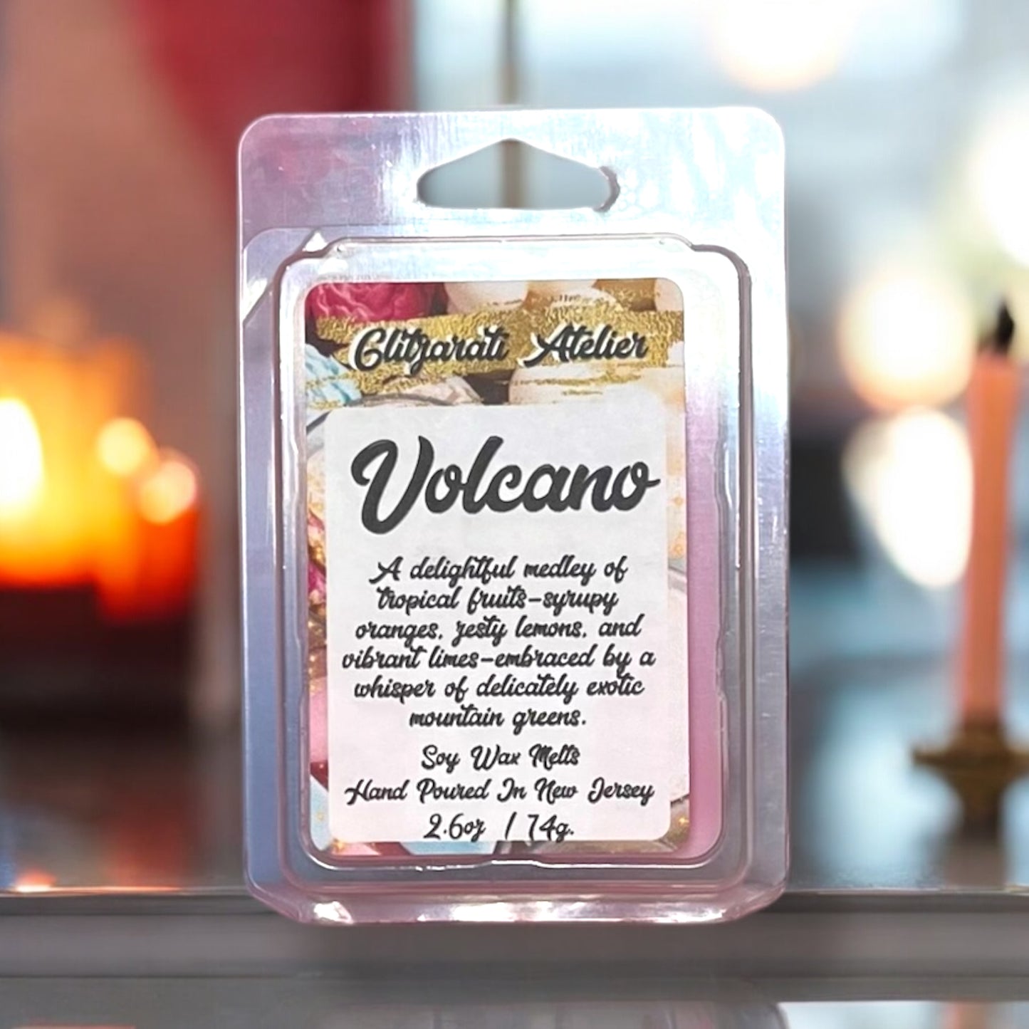 Glitzarati Atelier Maximum Scented Soy Wax Cube Melts - 2.6oz Clamshell