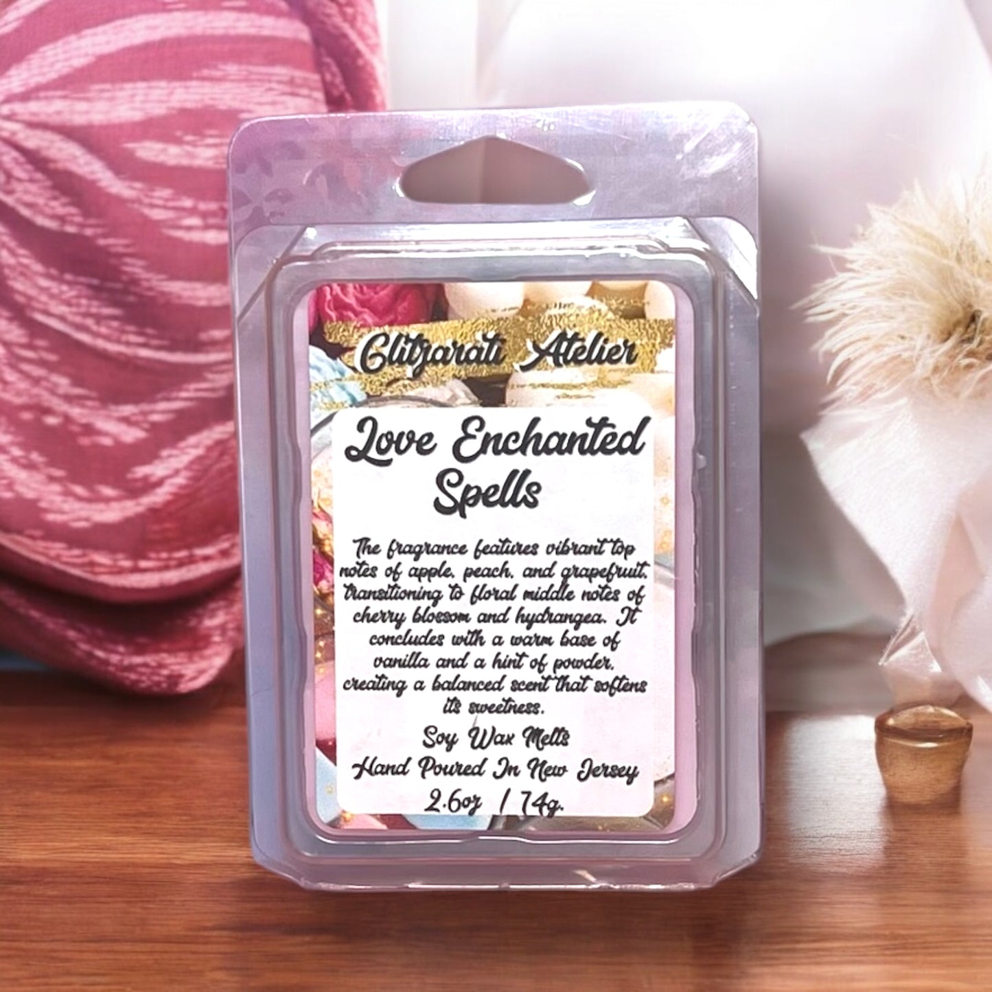 Glitzarati Atelier Maximum Scented Soy Wax Cube Melts - 2.6oz Clamshell