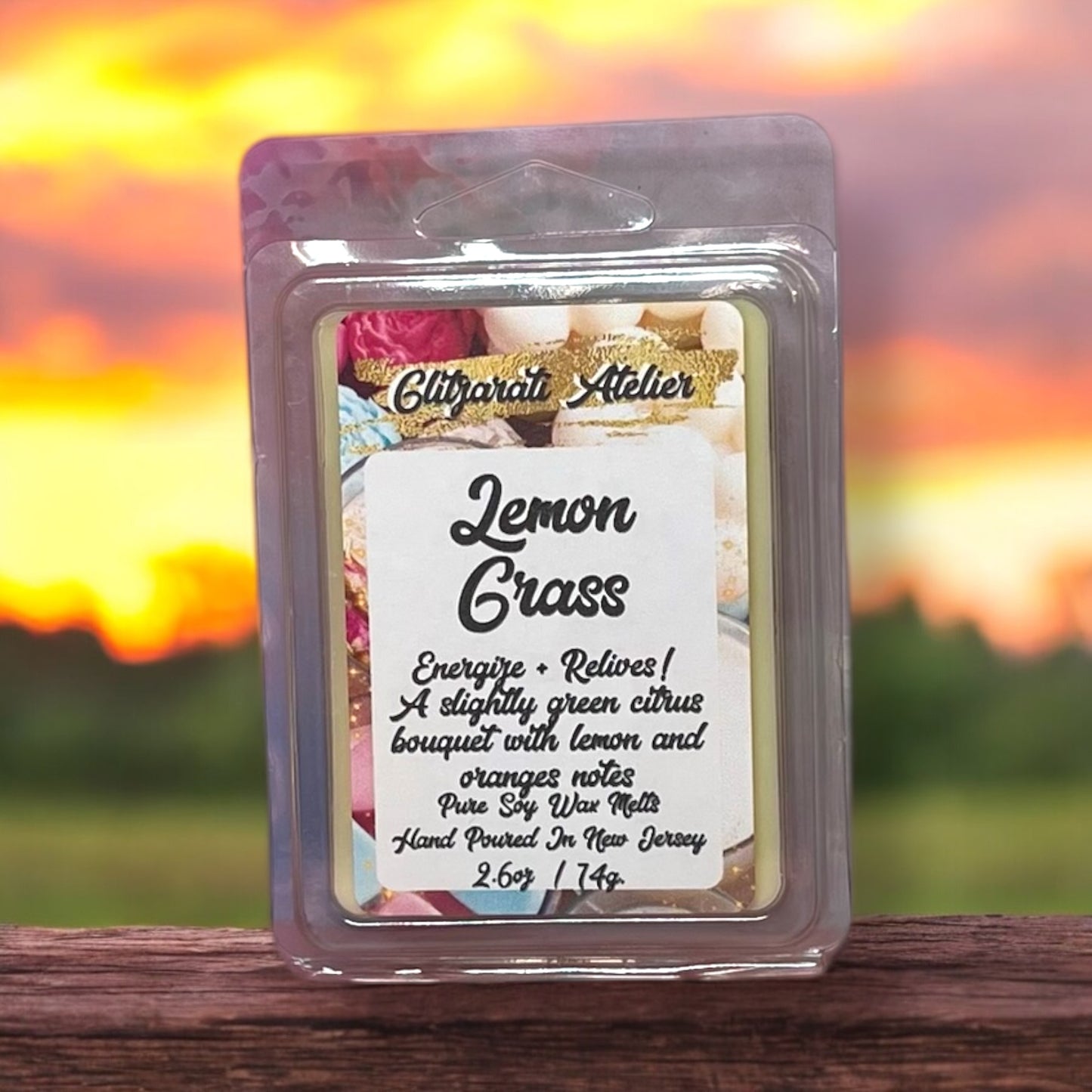 Glitzarati Atelier Maximum Scented Soy Wax Cube Melts - 2.6oz Clamshell