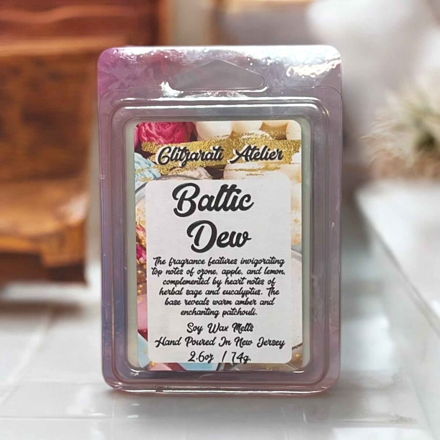 Glitzarati Atelier Maximum Scented Soy Wax Cube Melts - 2.6oz Clamshell