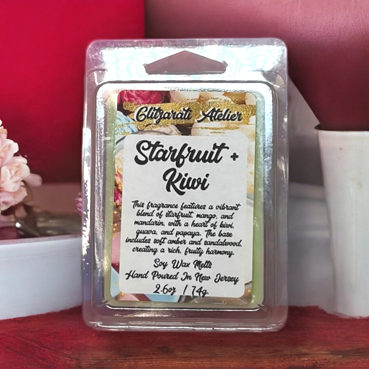 Glitzarati Atelier Maximum Scented Soy Wax Cube Melts - 2.6oz Clamshell