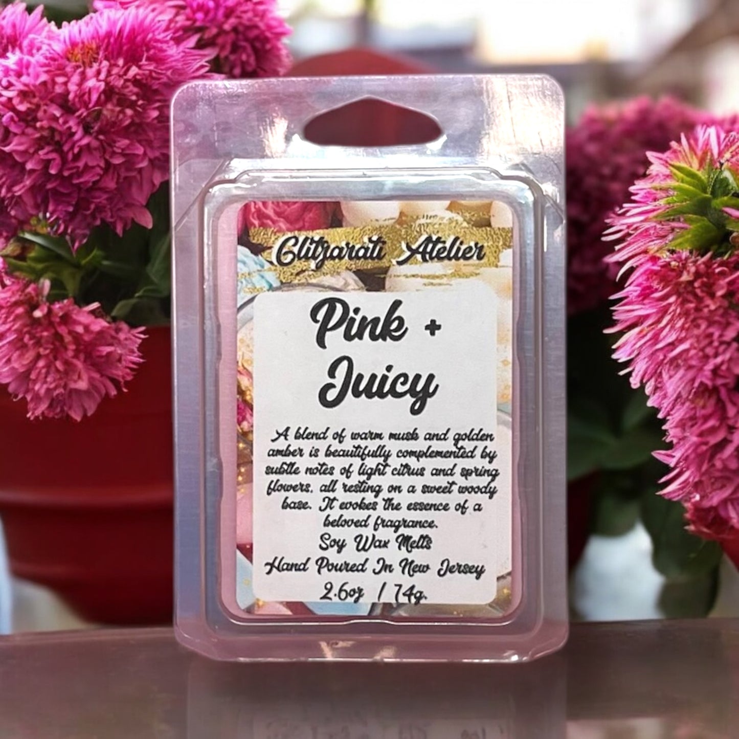Glitzarati Atelier Maximum Scented Soy Wax Cube Melts - 2.6oz Clamshell