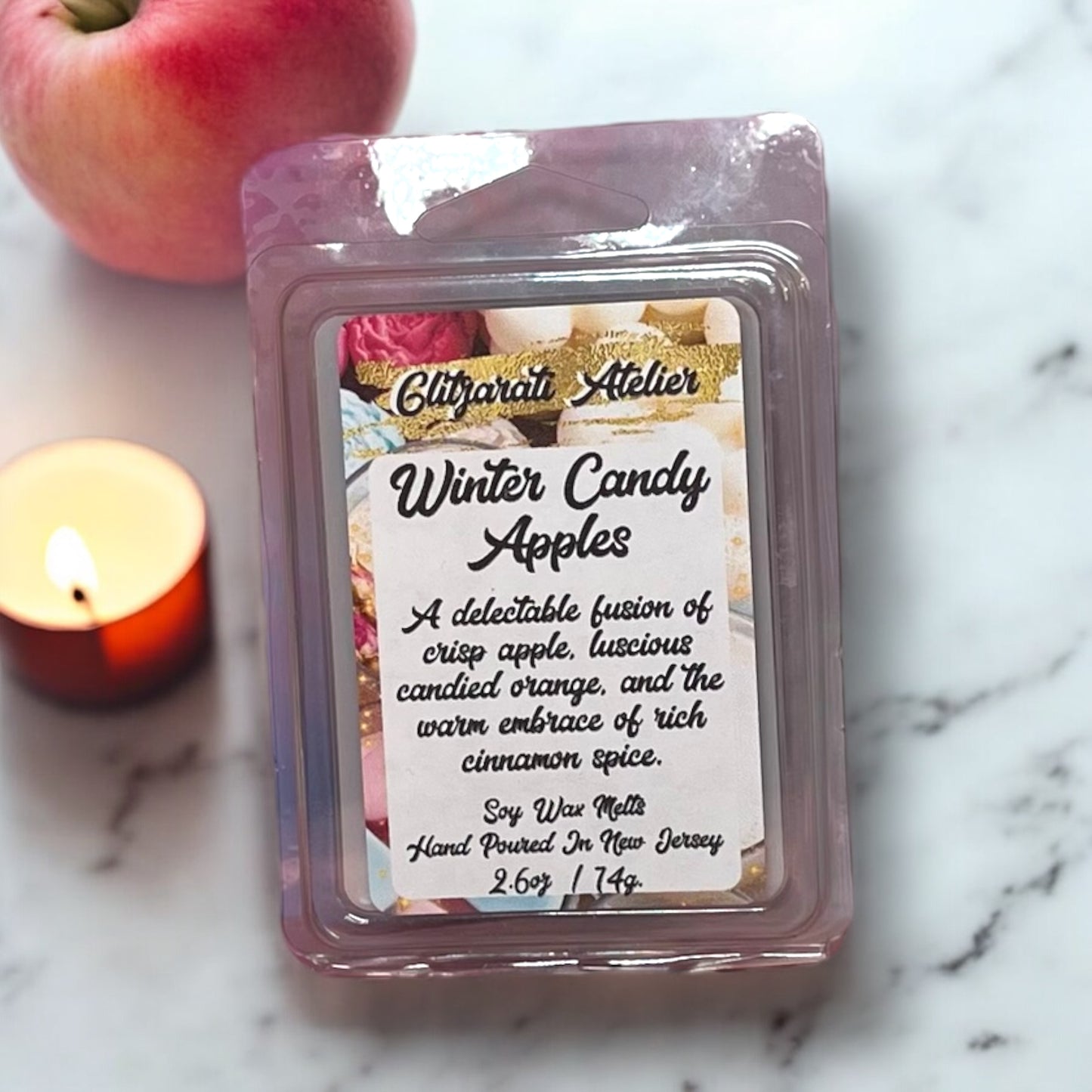 Glitzarati Atelier Maximum Scented Soy Wax Cube Melts - 2.6oz Clamshell