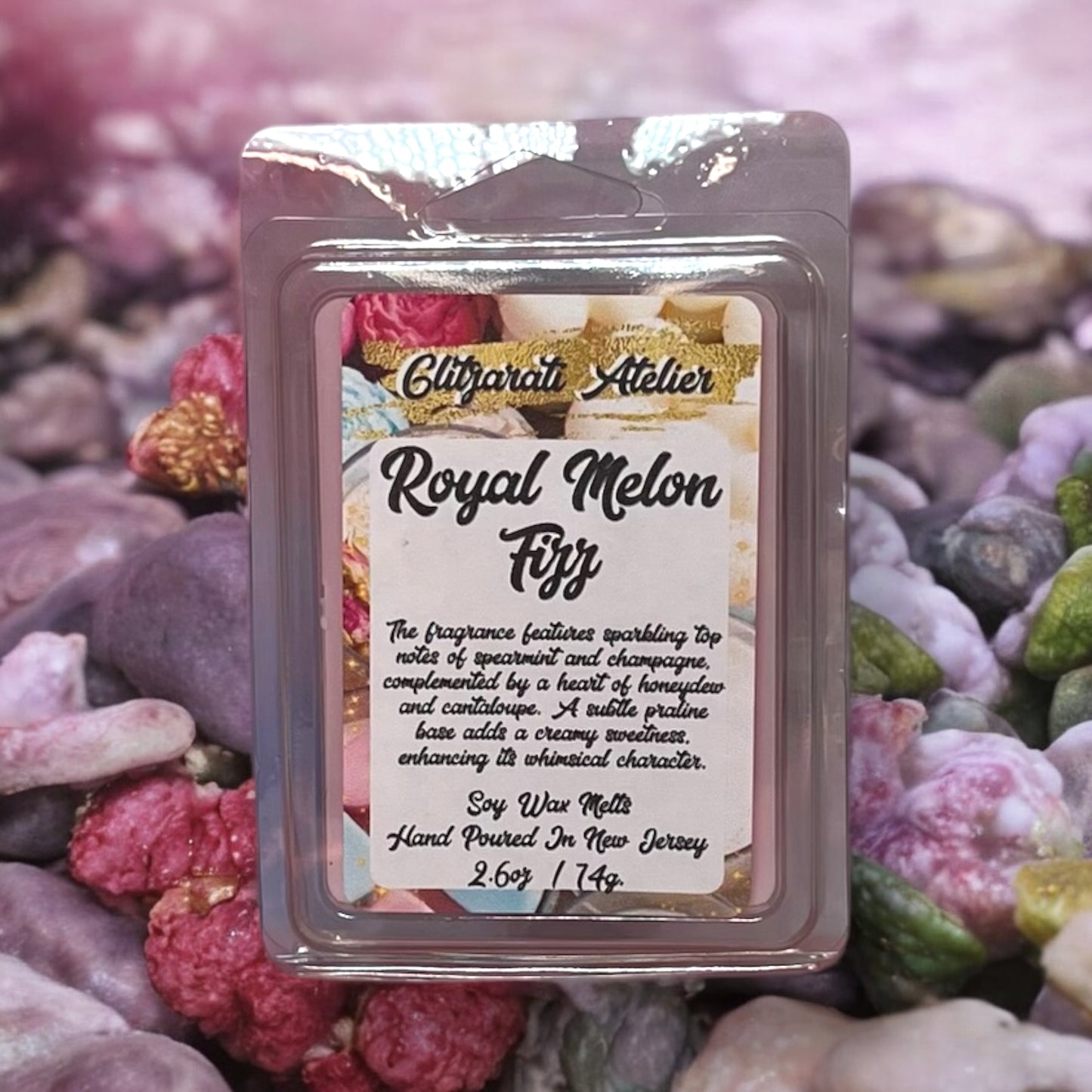 Glitzarati Atelier Maximum Scented Soy Wax Cube Melts - 2.6oz Clamshell