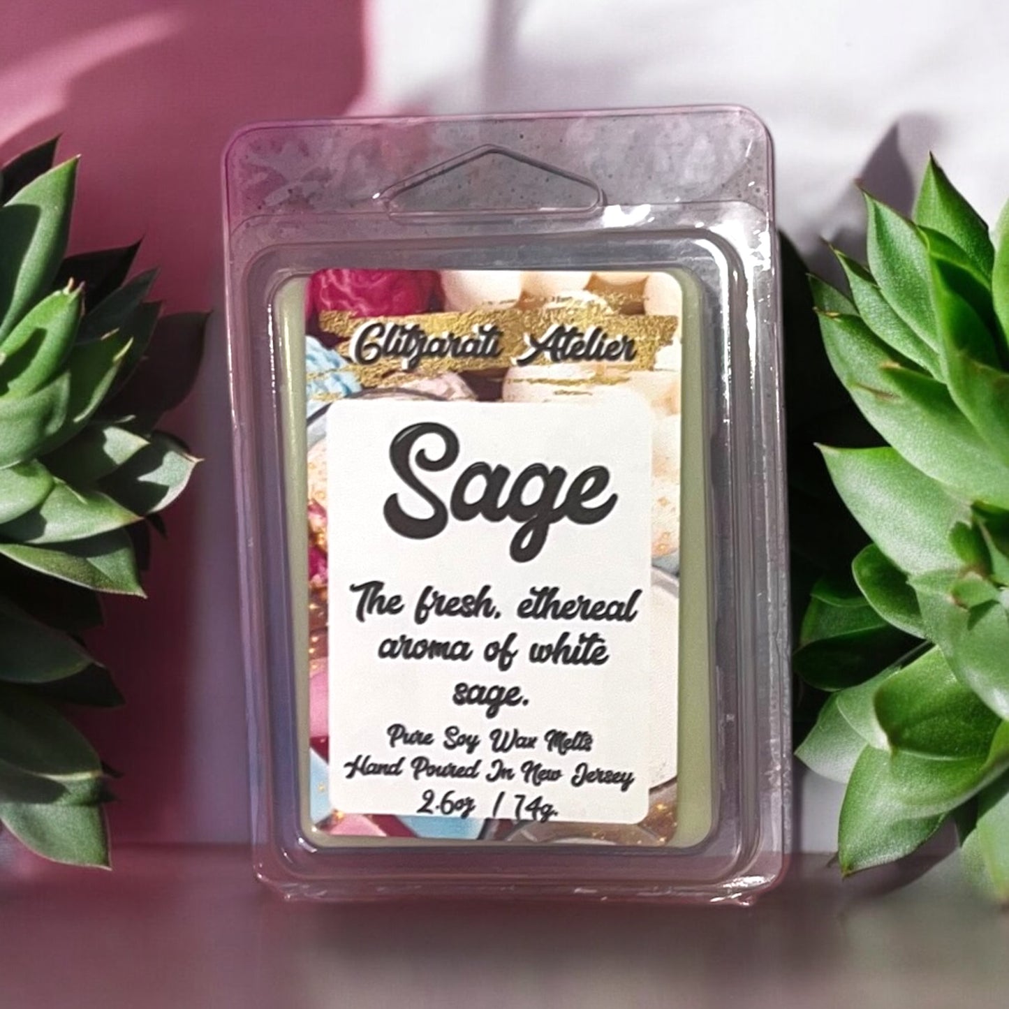Glitzarati Atelier Maximum Scented Soy Wax Cube Melts - 2.6oz Clamshell