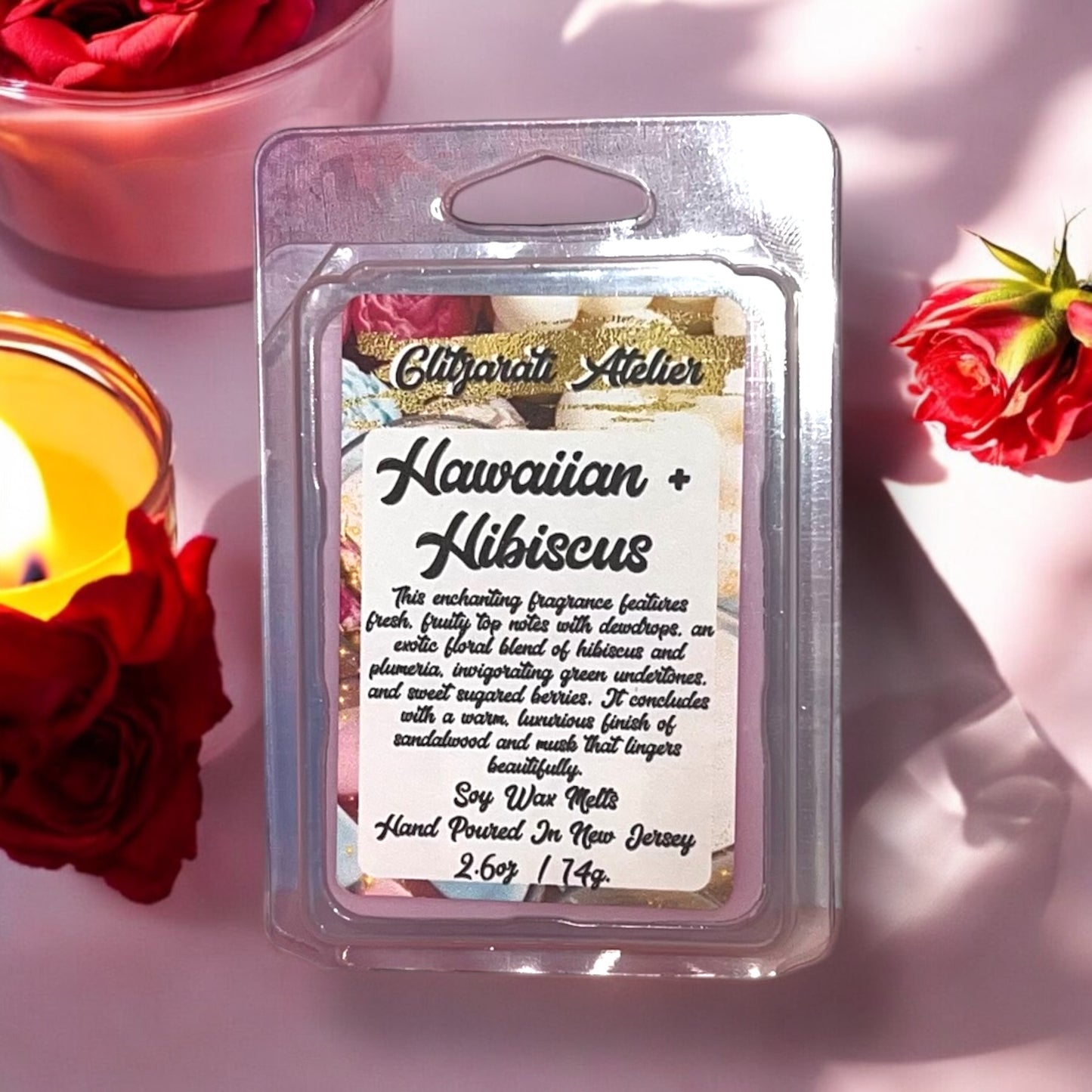 Glitzarati Atelier Maximum Scented Soy Wax Cube Melts - 2.6oz Clamshell