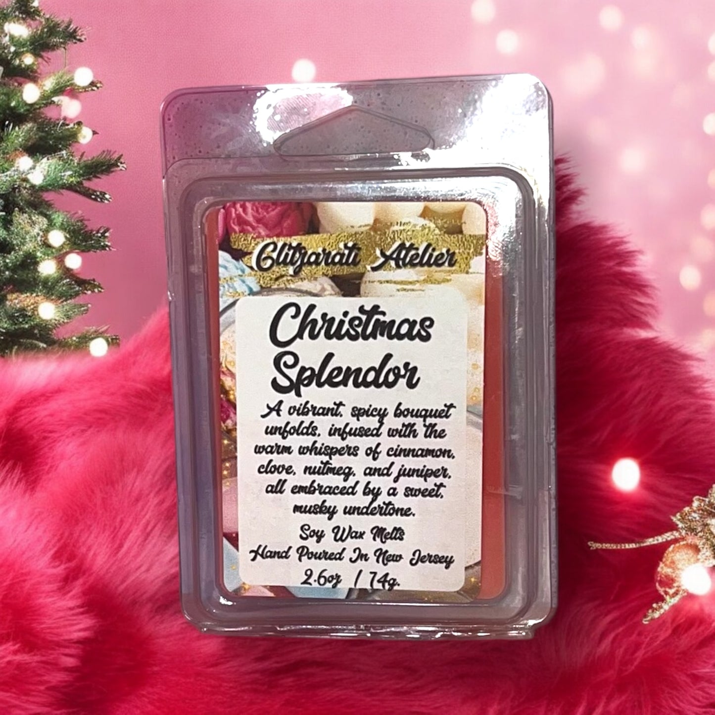Glitzarati Atelier Maximum Scented Soy Wax Cube Melts - 2.6oz Clamshell