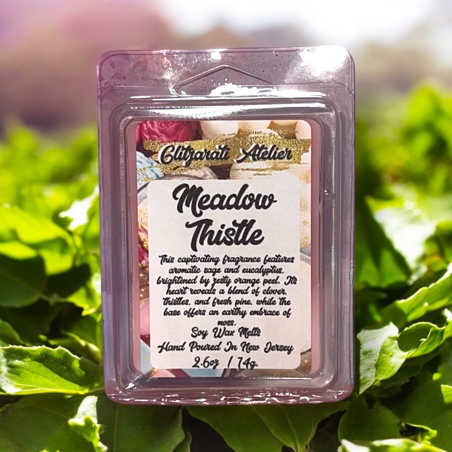 Glitzarati Atelier Maximum Scented Soy Wax Cube Melts - 2.6oz Clamshell