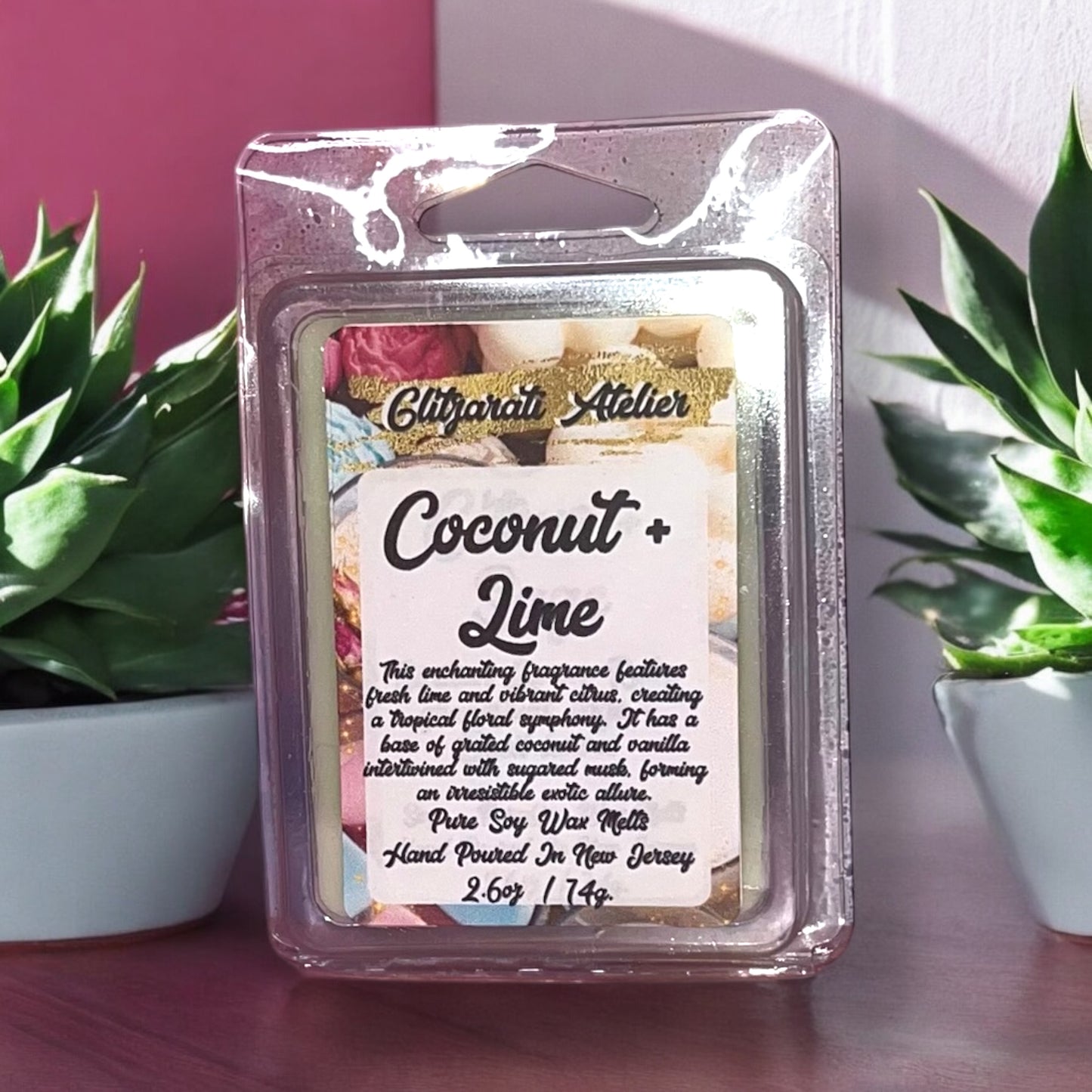 Glitzarati Atelier Maximum Scented Soy Wax Cube Melts - 2.6oz Clamshell