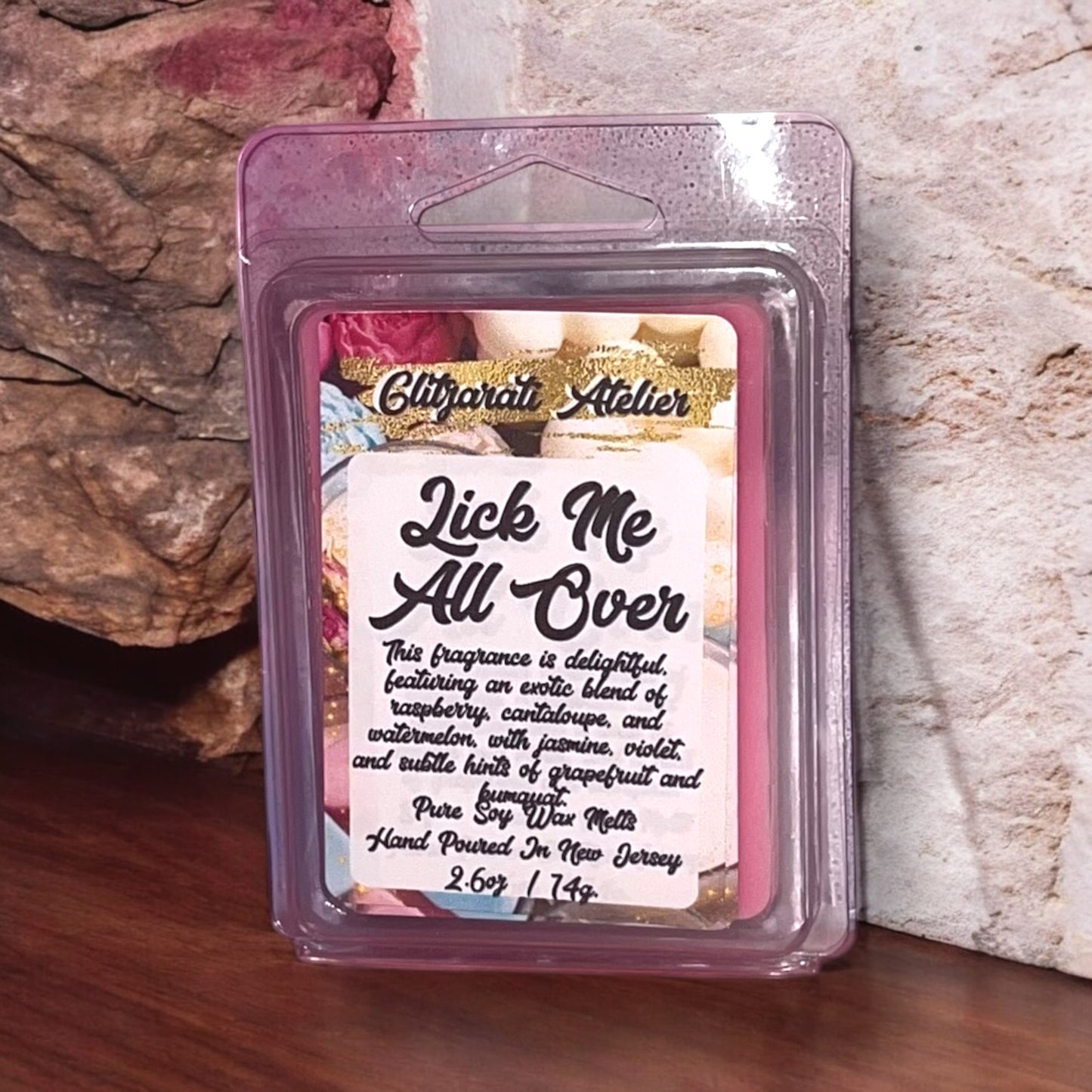 Glitzarati Atelier Maximum Scented Soy Wax Cube Melts - 2.6oz Clamshell