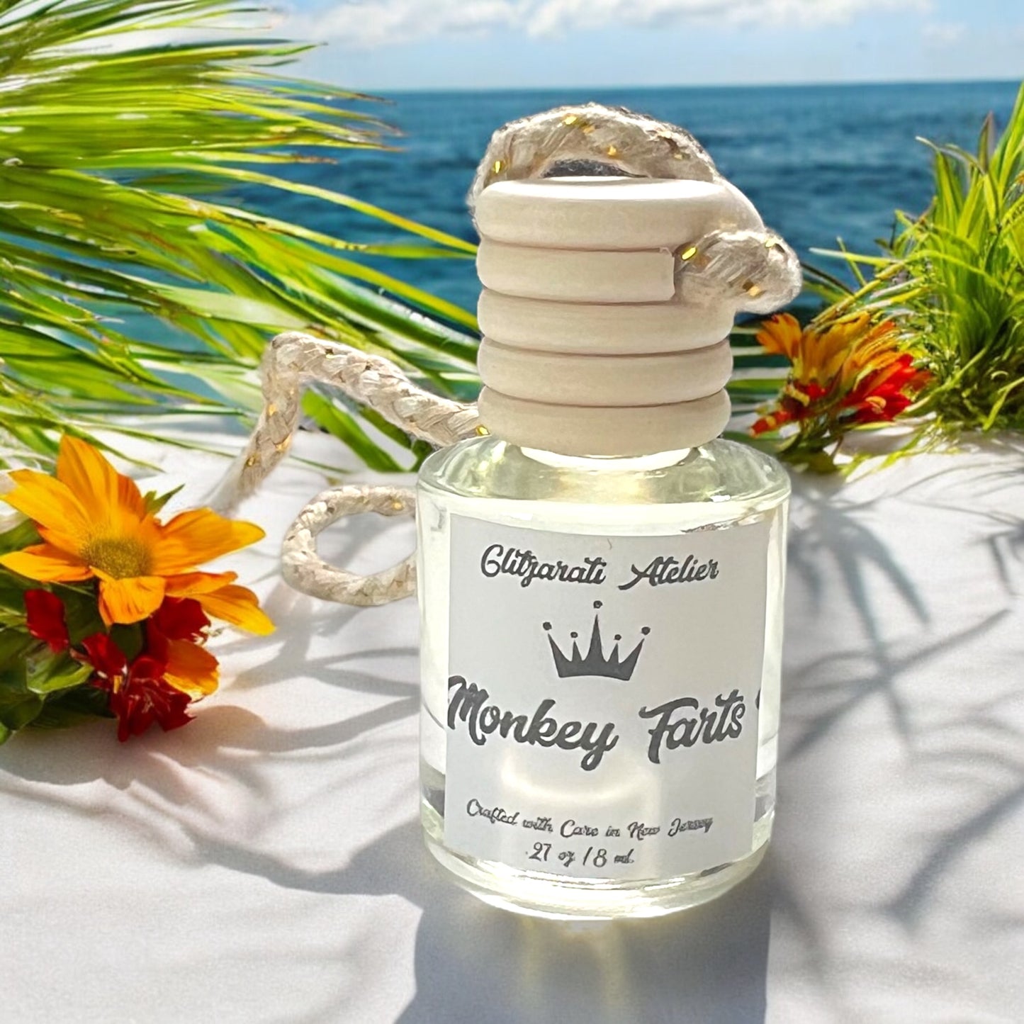 معطر ناشر زيت السيارة المعلق من مونكي فرتس