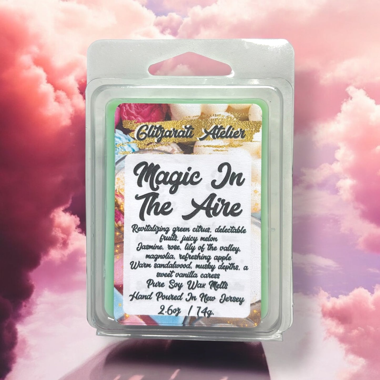 Glitzarati Atelier Maximum Scented Soy Wax Cube Melts - 2.6oz Clamshell