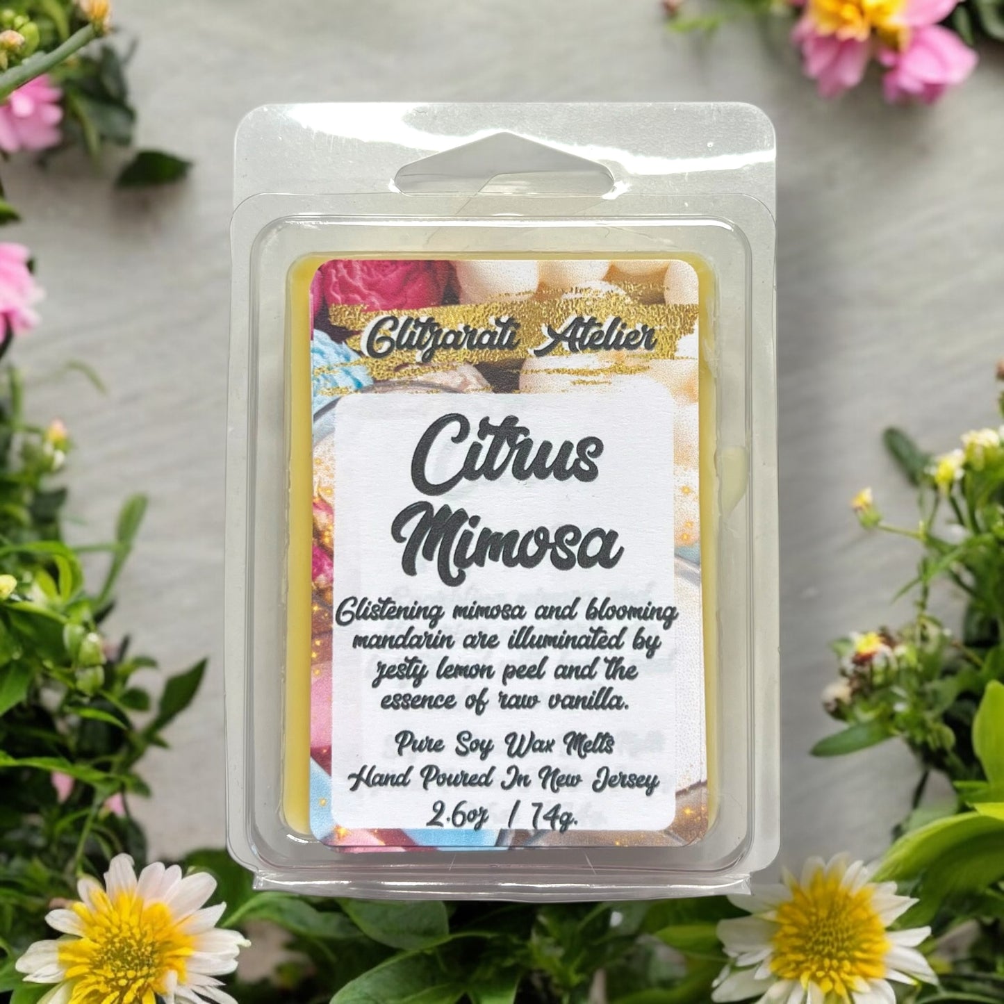 Glitzarati Atelier Maximum Scented Soy Wax Cube Melts - 2.6oz Clamshell
