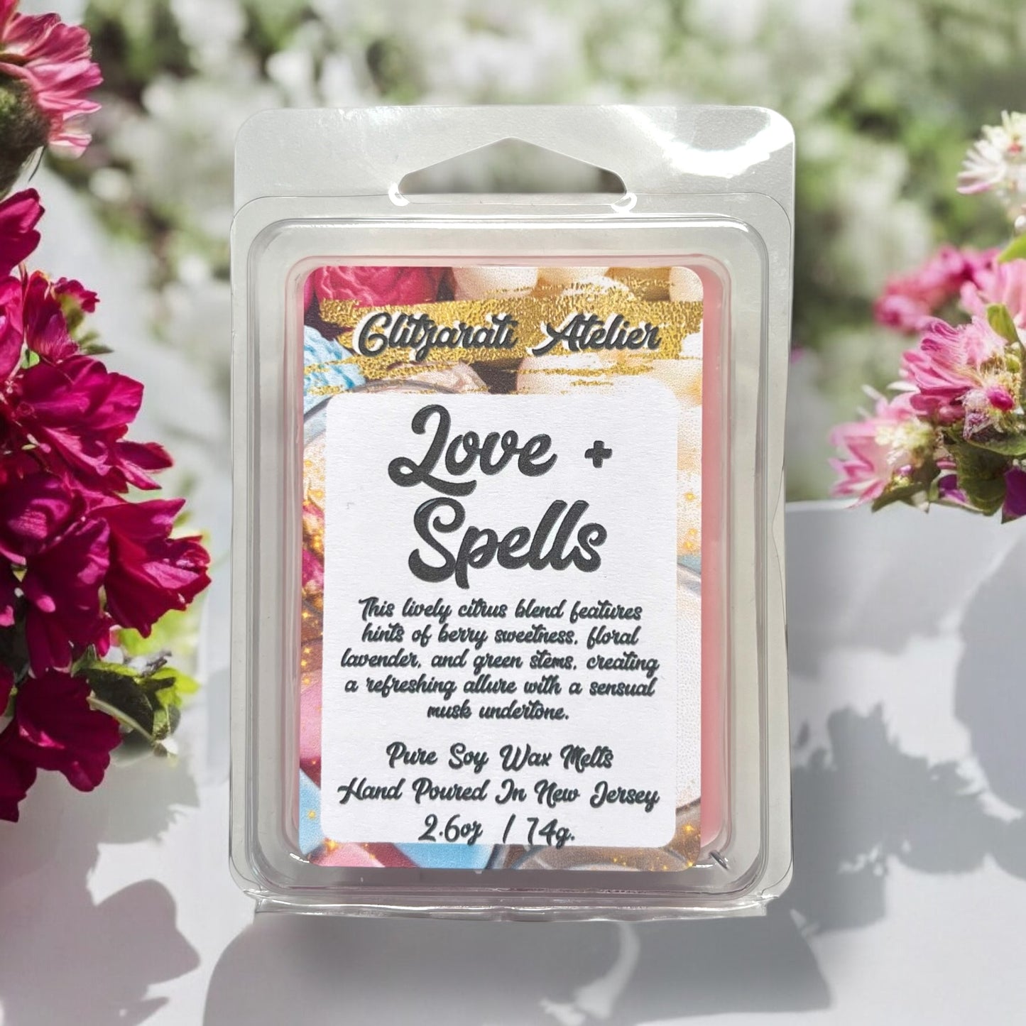 Glitzarati Atelier Maximum Scented Soy Wax Cube Melts - 2.6oz Clamshell