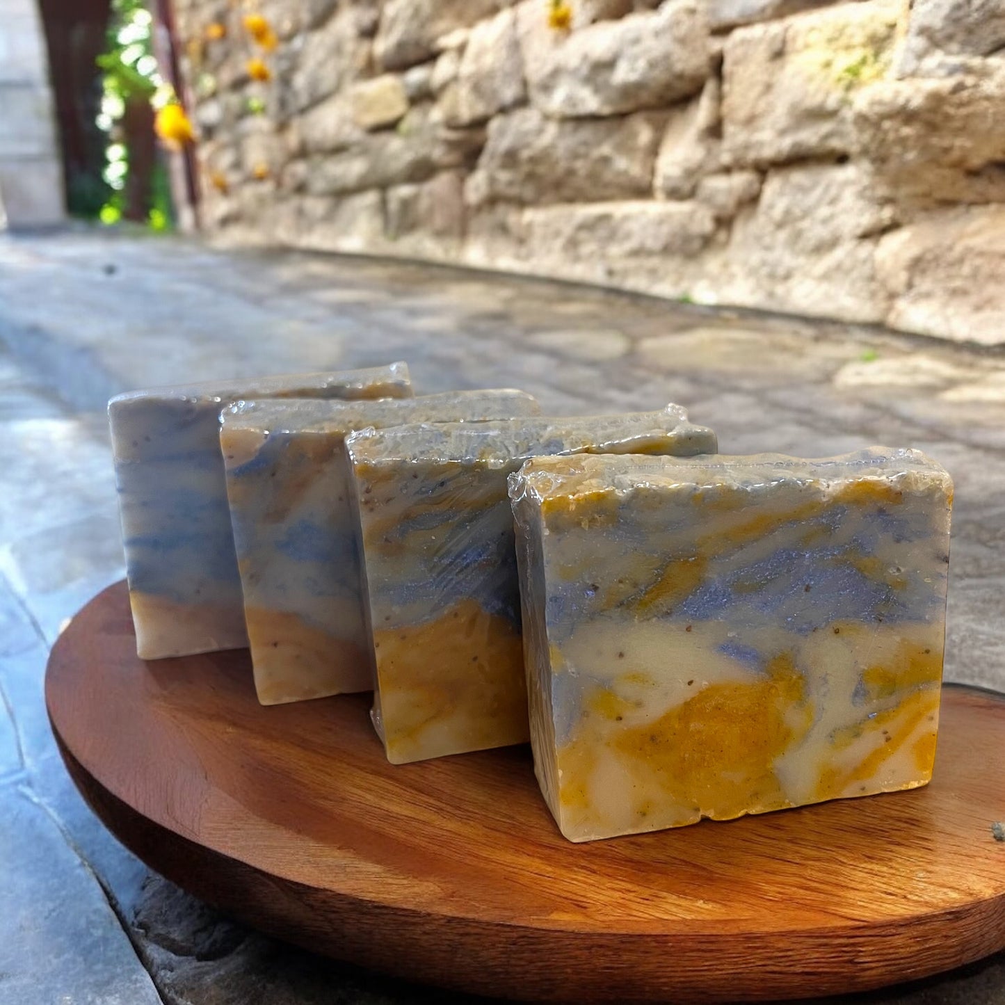 Monkey Farts Soap Bar – Tropical Banana & Bubblegum Blend | Cold Process Vegan Exfoliating Soap | Glitzarati Atelier