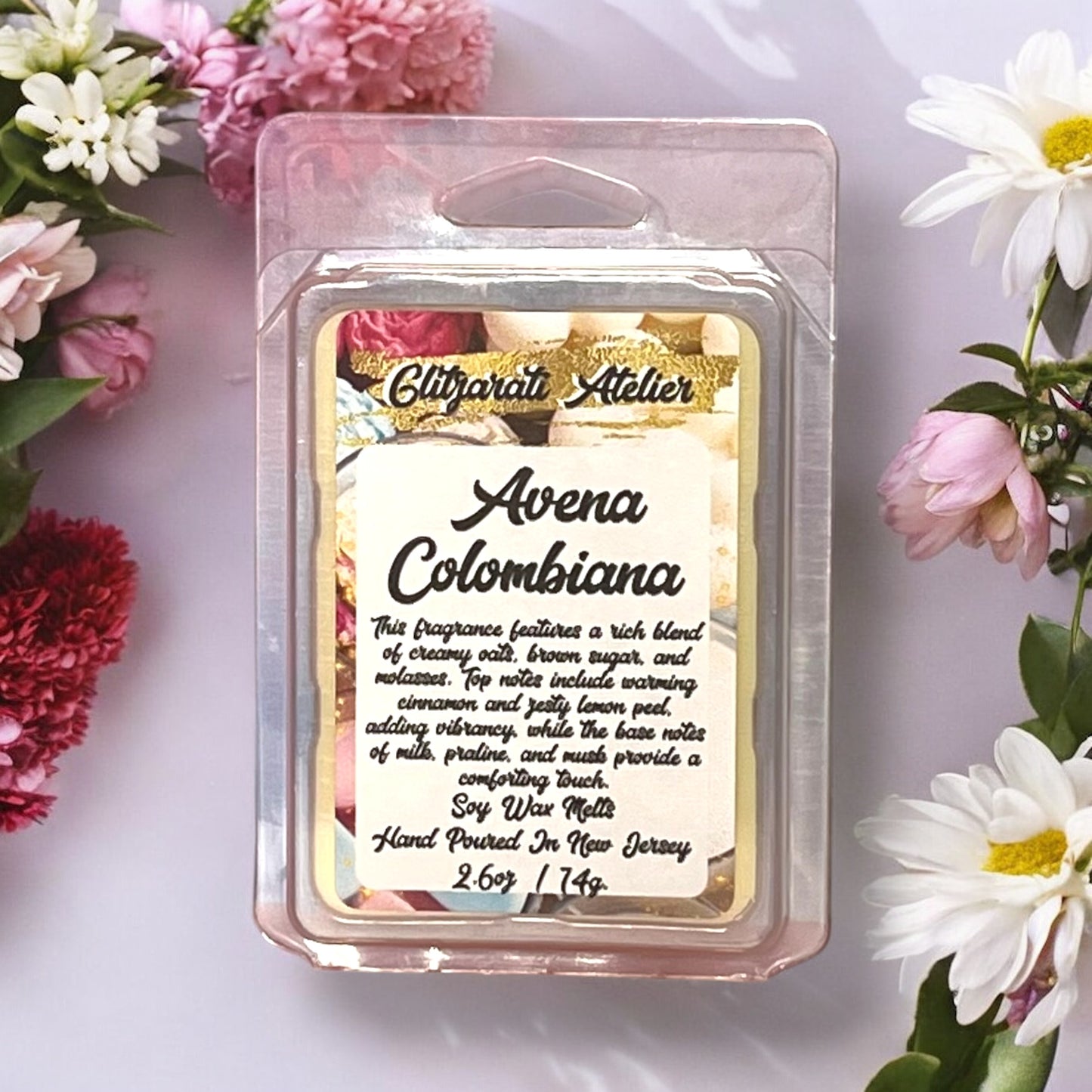 Glitzarati Atelier Maximum Scented Soy Wax Cube Melts - 2.6oz Clamshell