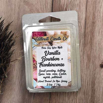 Handmade Pure Soy + Soy Blend Maximum Scented Wax Cube Melts 2.6 Oz Clamshells