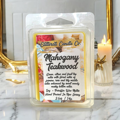 Handmade Pure Soy + Soy Blend Maximum Scented Wax Cube Melts 2.6 Oz Clamshells