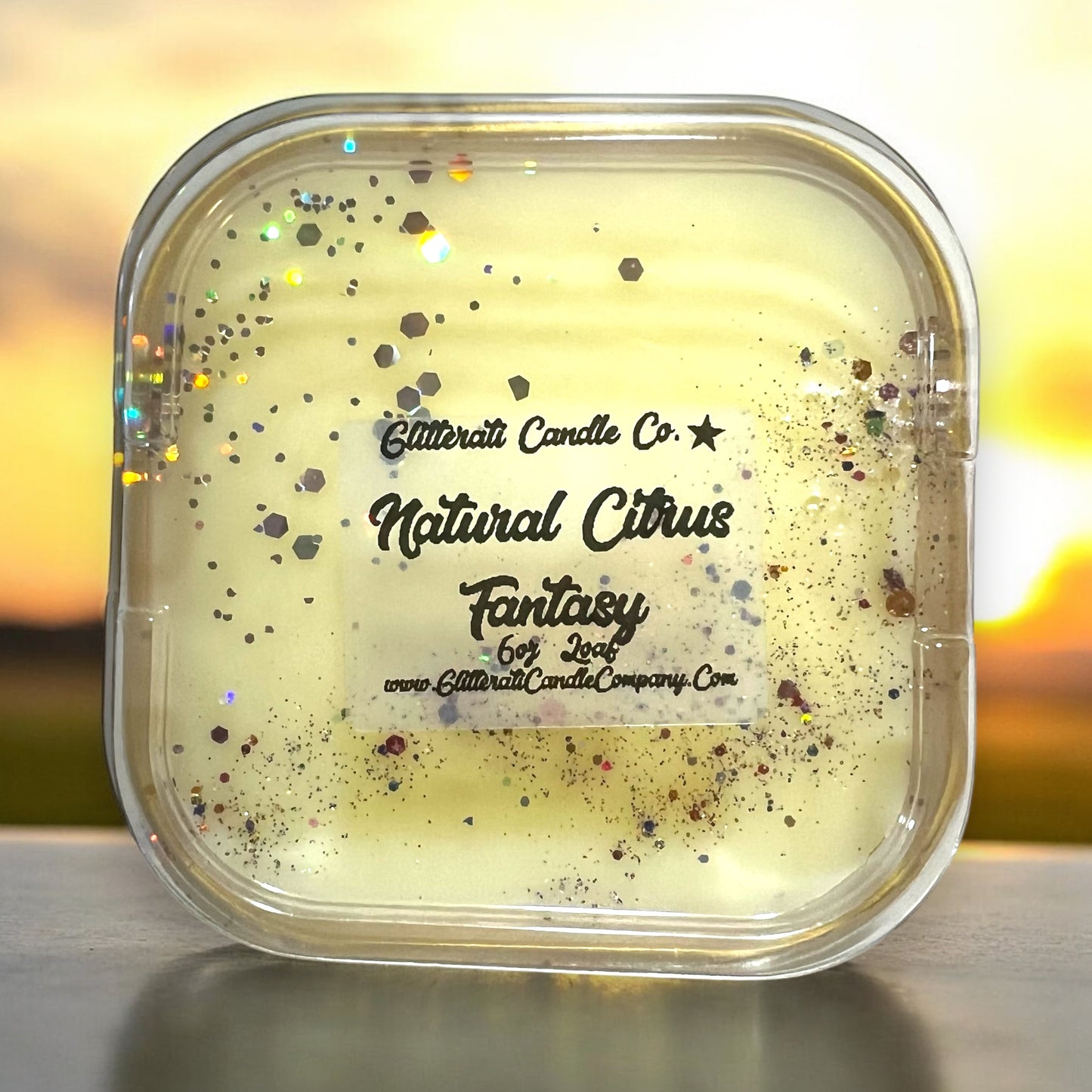 6 Oz Custom Handmade Soy Hand Blended Wax Loaf Melts