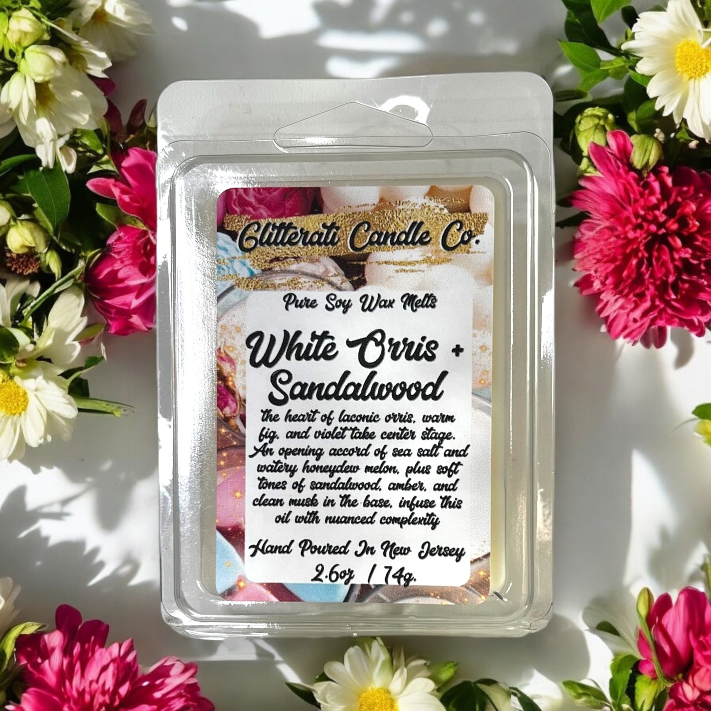 Handmade Pure Soy + Soy Blend Maximum Scented Wax Cube Melts 2.6 Oz Clamshells