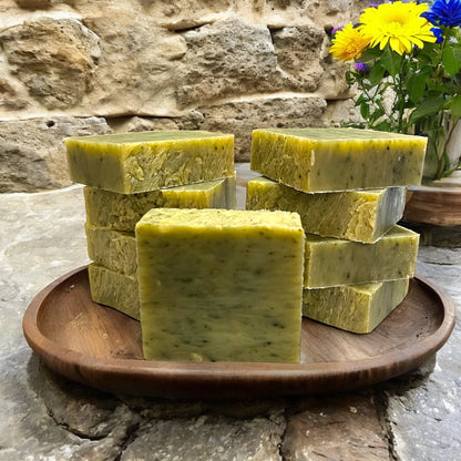 Handmade Natural Artisanal Cold Press Soap - Mint & Mist
