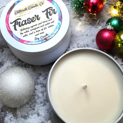 Fraser Fir 100% Luxurious Premium Soy Wax Candle, 8oz