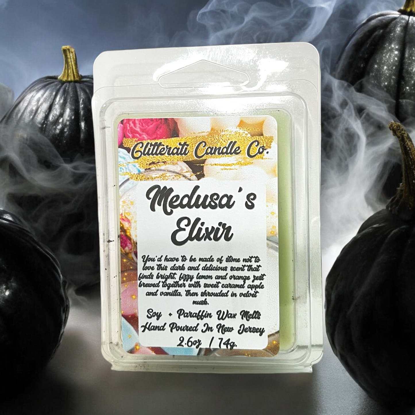 Seasonal Artisanal Hand Poured Wax Cube Melts , 2.6oz Clamshell