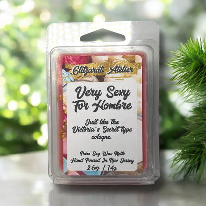 Handmade Pure Soy + Soy Blend Maximum Scented Wax Cube Melts 2.6 Oz Clamshells