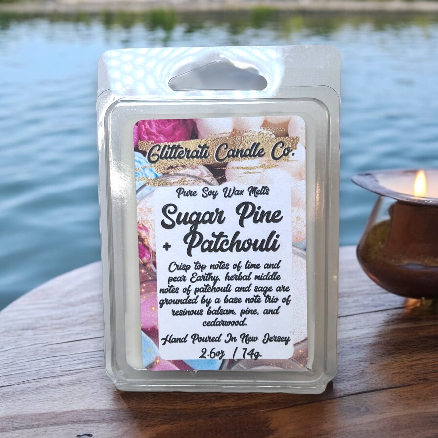 Handmade Pure Soy + Soy Blend Maximum Scented Wax Cube Melts 2.6 Oz Clamshells