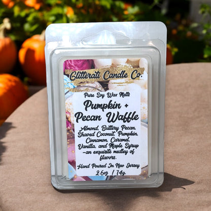 Handmade Pure Soy + Soy Blend Maximum Scented Wax Cube Melts 2.6 Oz Clamshells