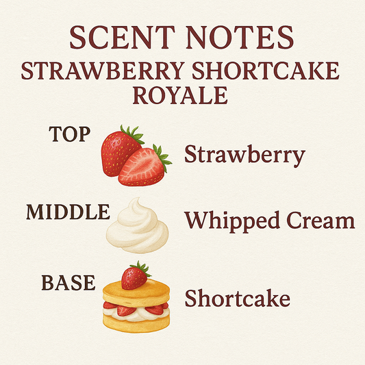 Strawberry Shortcake Royale Luxe Iridescent Wax Melts – Sweet Strawberry, Vanilla Cake & Whipped Cream • 2.8 oz | Glitzarati Atelier