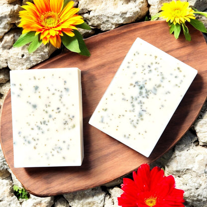 Glitzarati Atelier Naturals Goat Milk Sage + Serenity 3.5 oz Soap Bar
