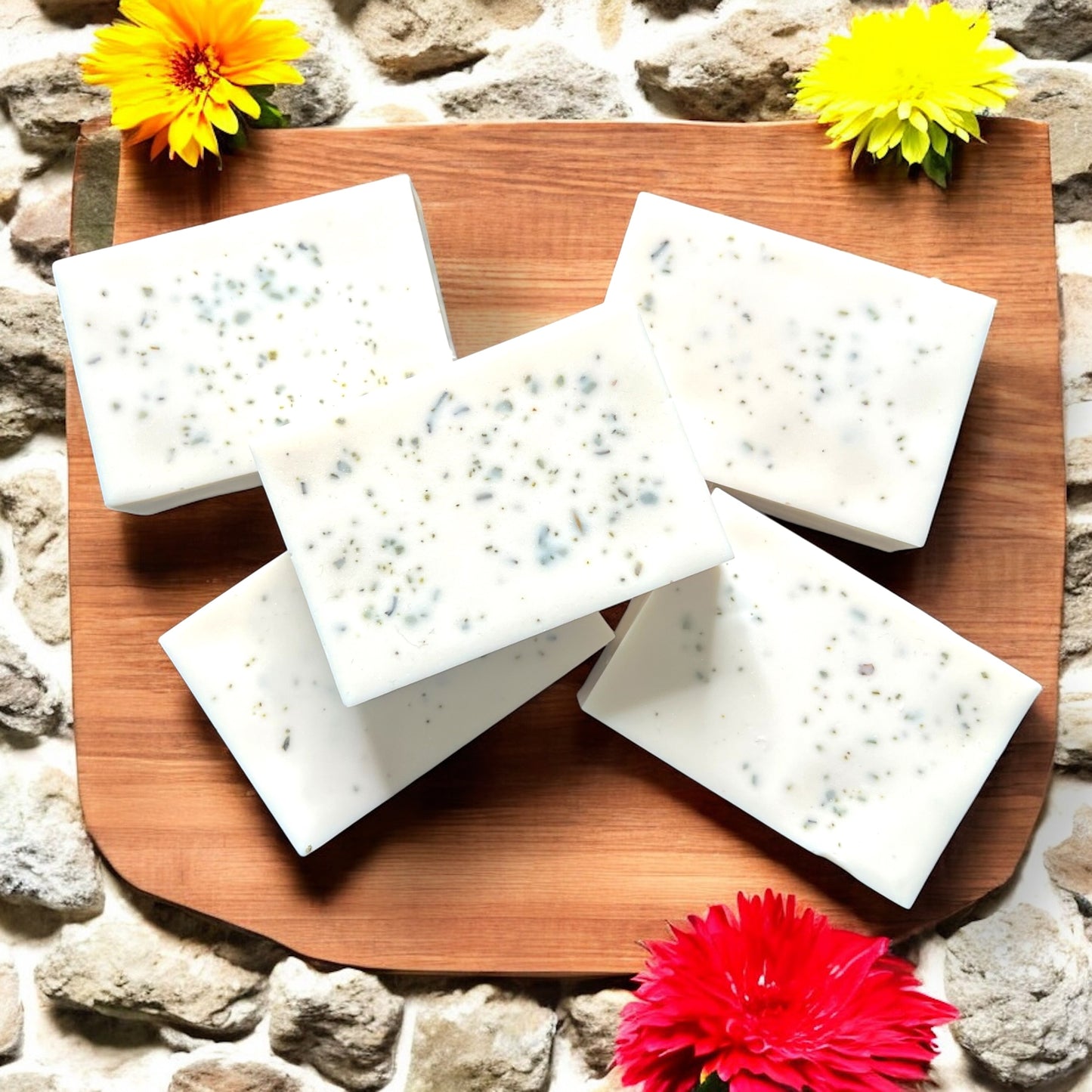 Glitzarati Atelier Naturals Goat Milk Sage + Serenity 3.5 oz Soap Bar
