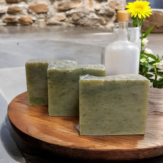 Handmade Natural Artisanal Cold Press Soap - Mint & Mist