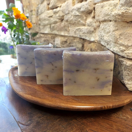 Handmade Natural Artisanal Cold Press Soap - Lavender Drift