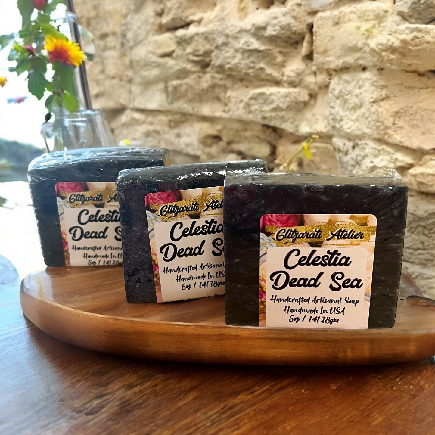 Handmade Natural Artisanal Cold Press Soap - Celestia Dead Sea