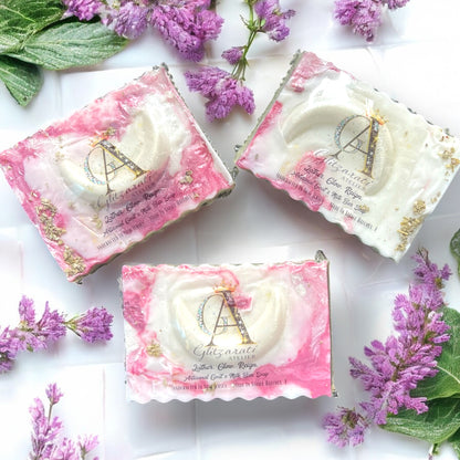 Celestial Cleanse – Crescent Moon Goat Milk Soap with Sage, Lavender & Tea Tree | Glitzarati Atelier